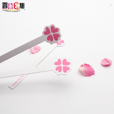 Custom  Fragrance Test Paper Blotter Perfume Testing Strips for Perfume