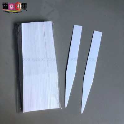 Blank Perfume test paper fragrance blotter absorbent /smelling test paper