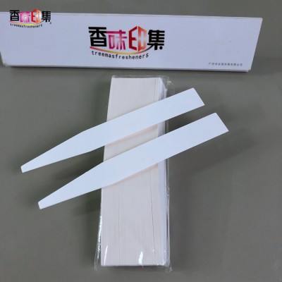 Wholesale fragrance blotter perfume strips160*20mm incense strip without logo in stock