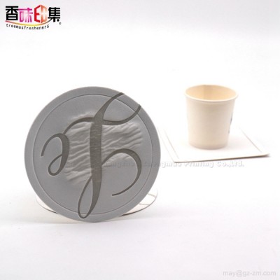 Custom Colorful Logo Absorbent Tissue Paper Coaster with Printing  Cup Mat OEM/ODM