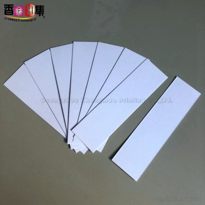 Blank Perfume Tester Strips Fragrance Blotter Perfume Test Paper Rectangle Shape